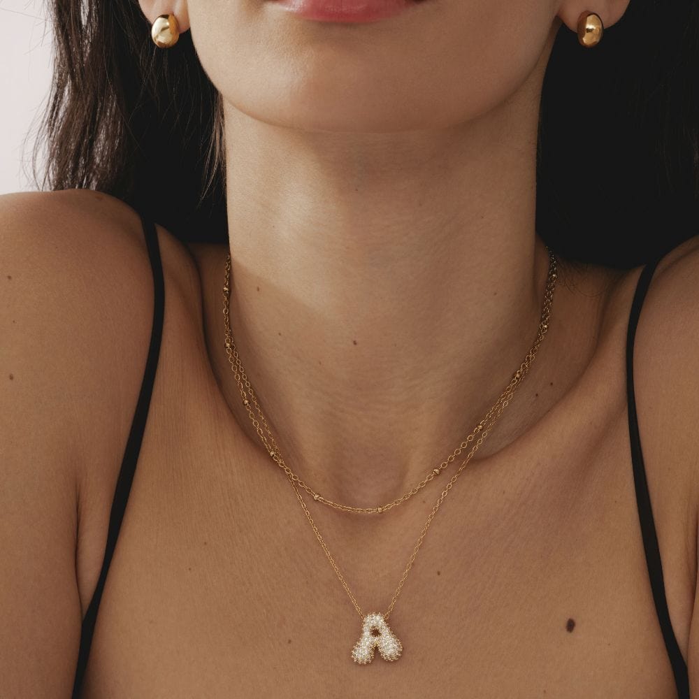 Bohomoon Stainless Steel Beaded Chain