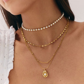 Bohomoon Stainless Steel Beaded Chain