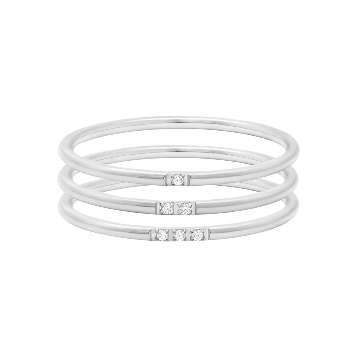 Bohomoon Stainless Steel Belize Ring Set
