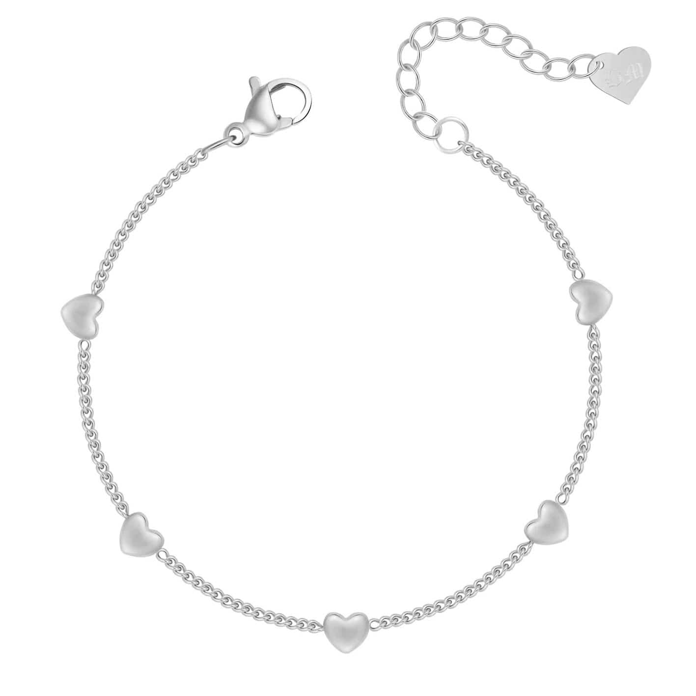 Bohomoon Stainless Steel Beloved Heart Bracelet
