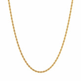 BohoMoon Stainless Steel Beverley Rope Choker / Necklace Gold / Necklace