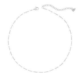 Bohomoon Stainless Steel Blanco Beaded Necklace