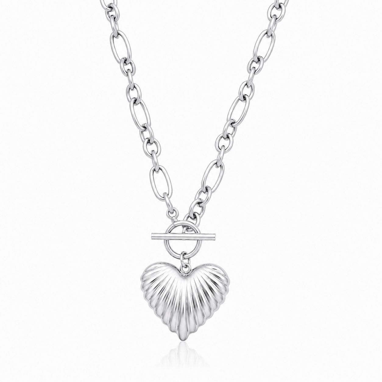 Bohomoon Stainless Steel Blush TBar Necklace