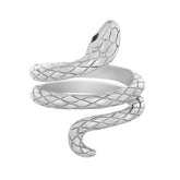 BohoMoon Stainless Steel Boa Ring Silver / US 6 / UK L / EUR 51 (small)