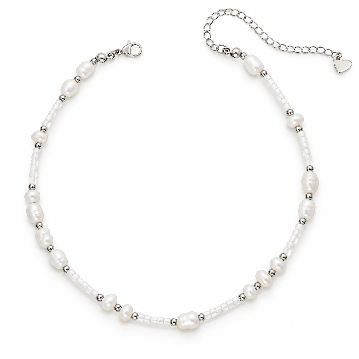 Bohomoon Stainless Steel Bonnie Pearl Choker