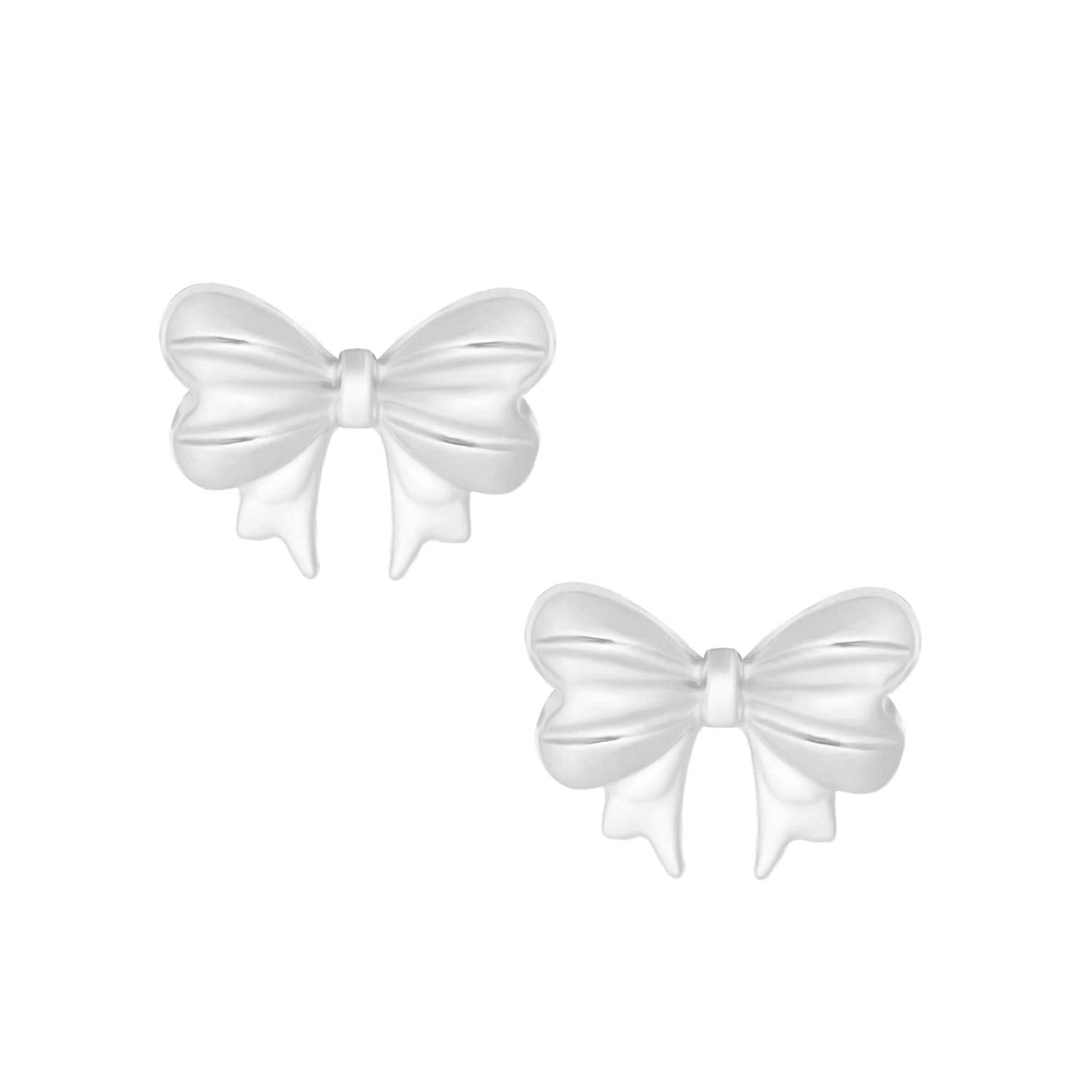 Bohomoon Stainless Steel Bow Stud Earrings