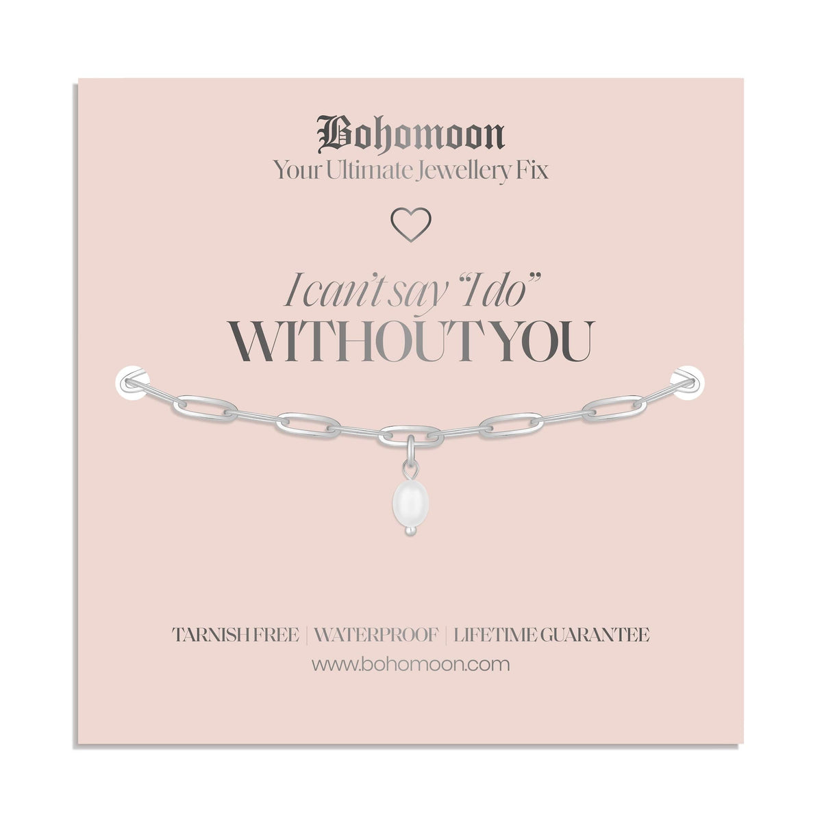 Bohomoon Stainless Steel Bridesmaid Bracelet
