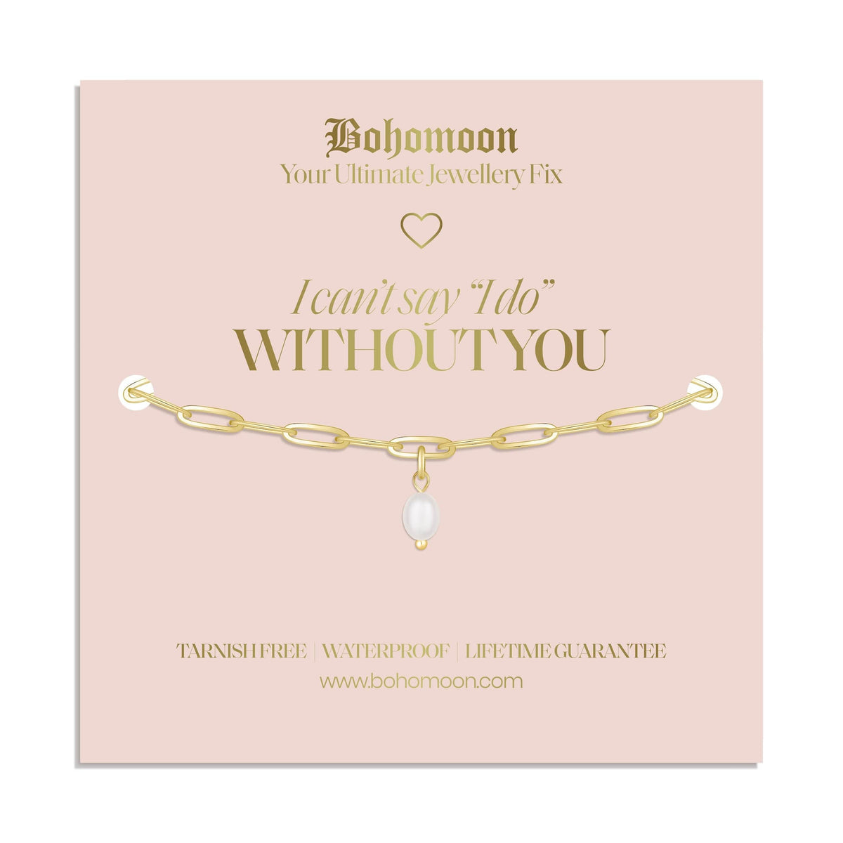 Bohomoon Stainless Steel Bridesmaid Bracelet