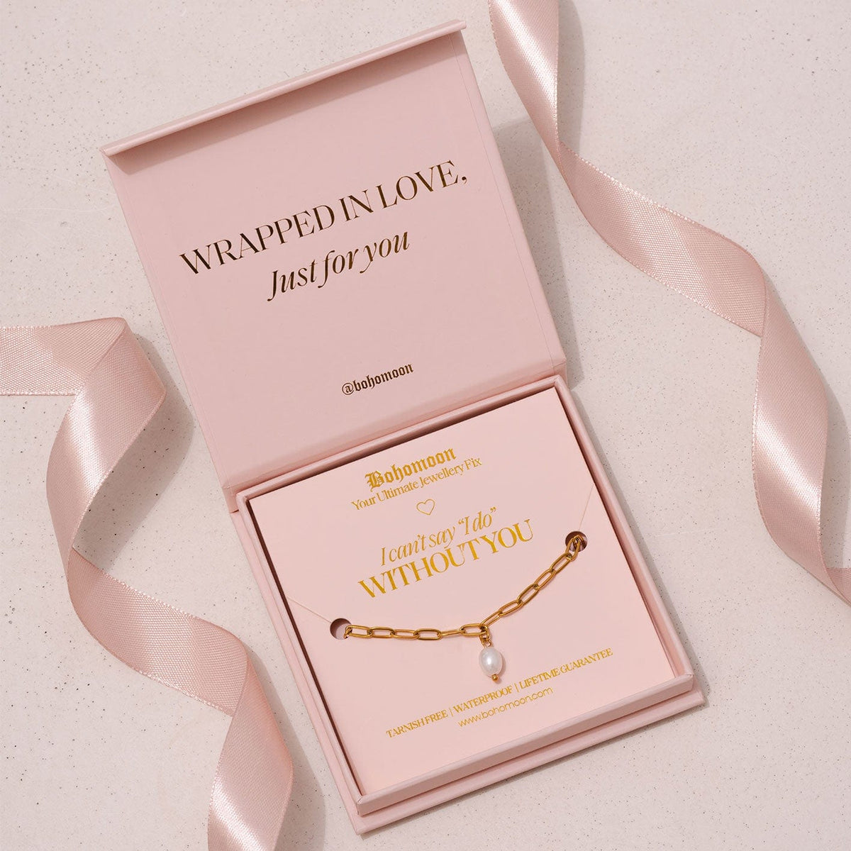 Bohomoon Stainless Steel Bridesmaid Bracelet