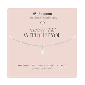 Bohomoon Stainless Steel Bridesmaid Necklace