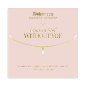 Bohomoon Stainless Steel Bridesmaid Necklace