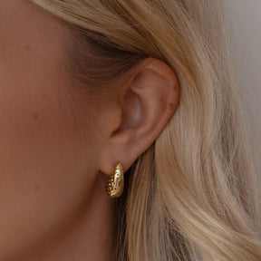 BOHOMOON Stainless Steel Brooklyn Stud Earrings Gold