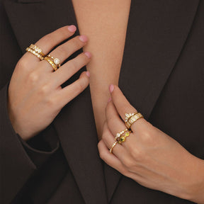 Bohomoon Stainless Steel Cadence Ring