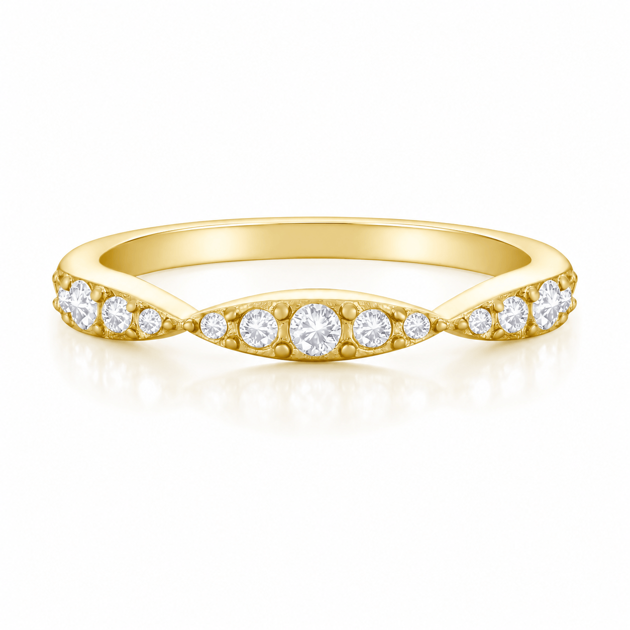 Bohomoon Stainless Steel Cadence Ring