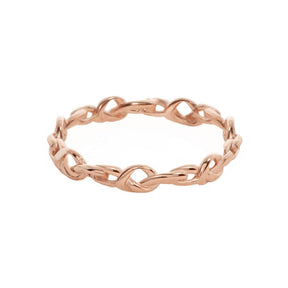 BohoMoon Stainless Steel Calista Ring Rose Gold / US 5 / UK J / EUR 49 (x small)