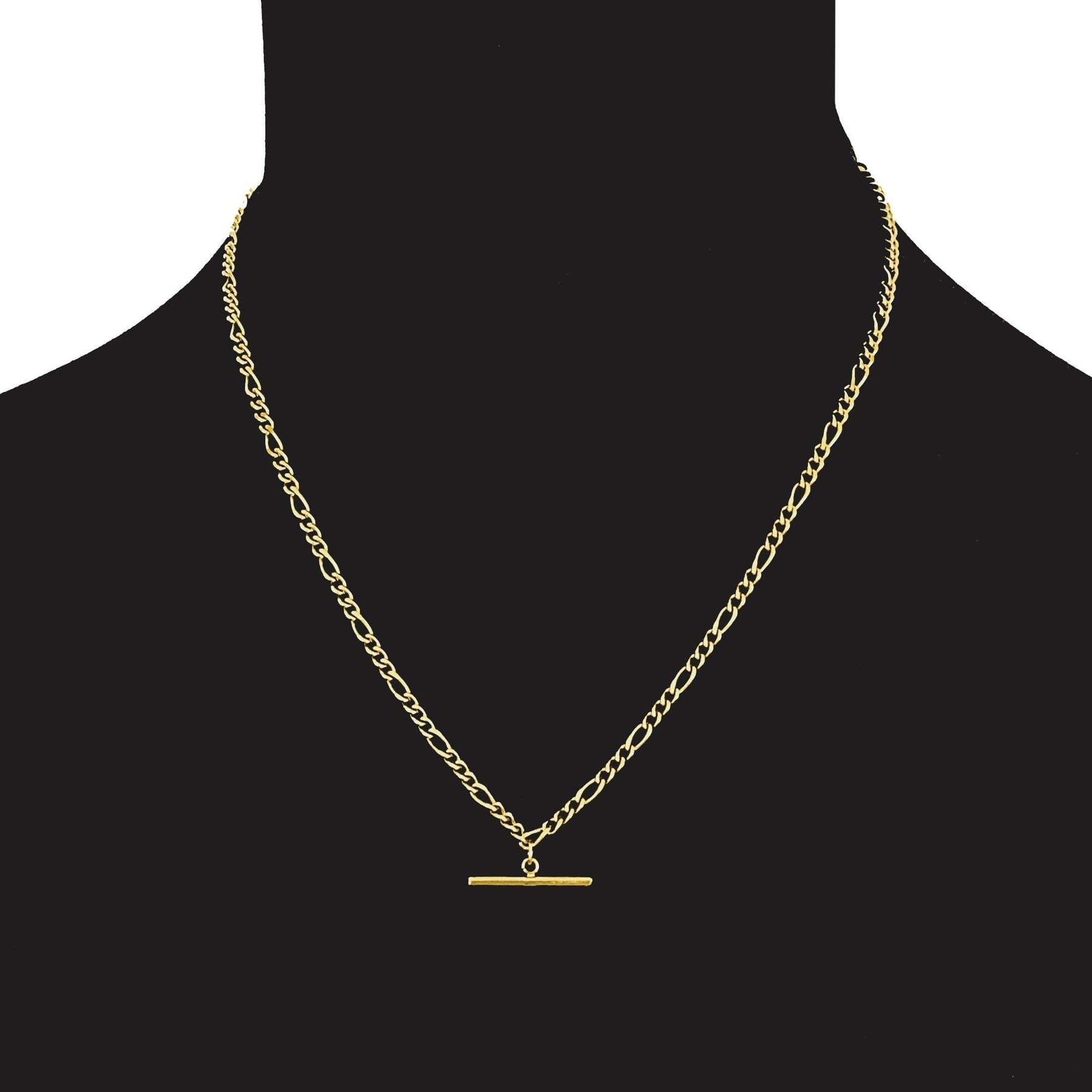 BohoMoon Stainless Steel Camden Bar Necklace