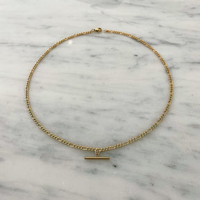 BohoMoon Stainless Steel Camden Bar Necklace