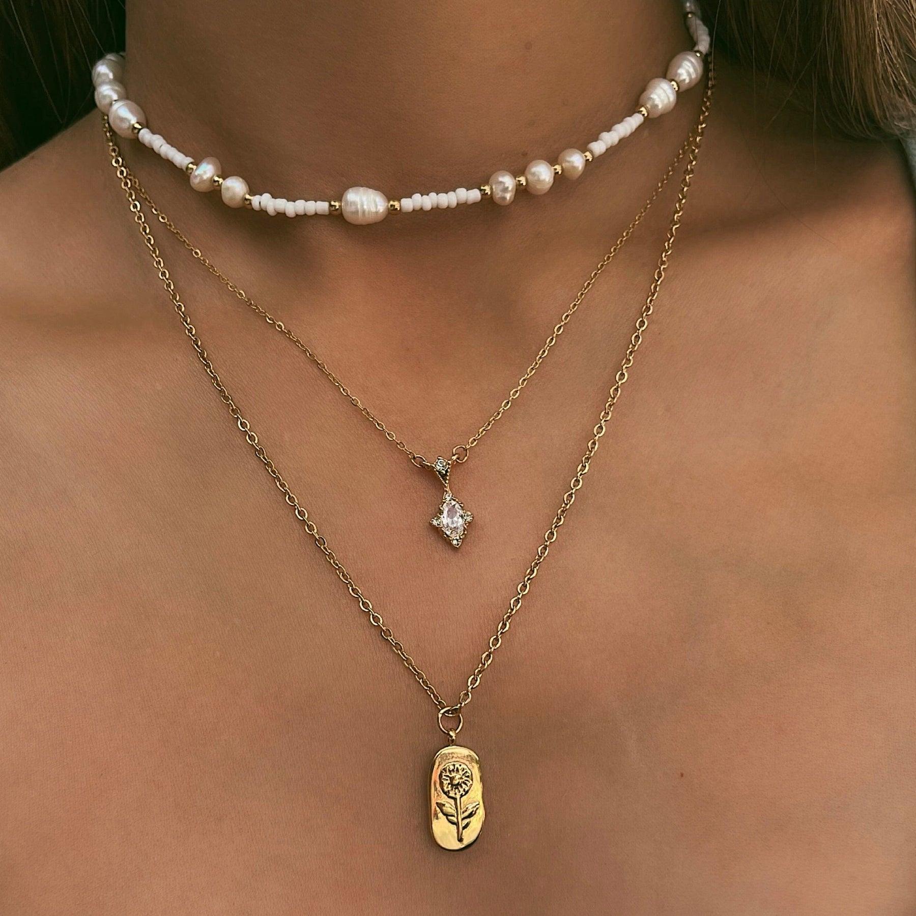 BohoMoon Stainless Steel Cannes Necklace