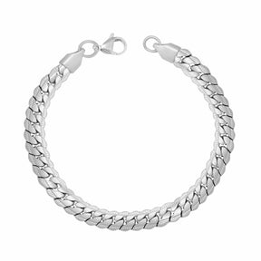 BohoMoon Stainless Steel Cardi Bracelet Silver / Small