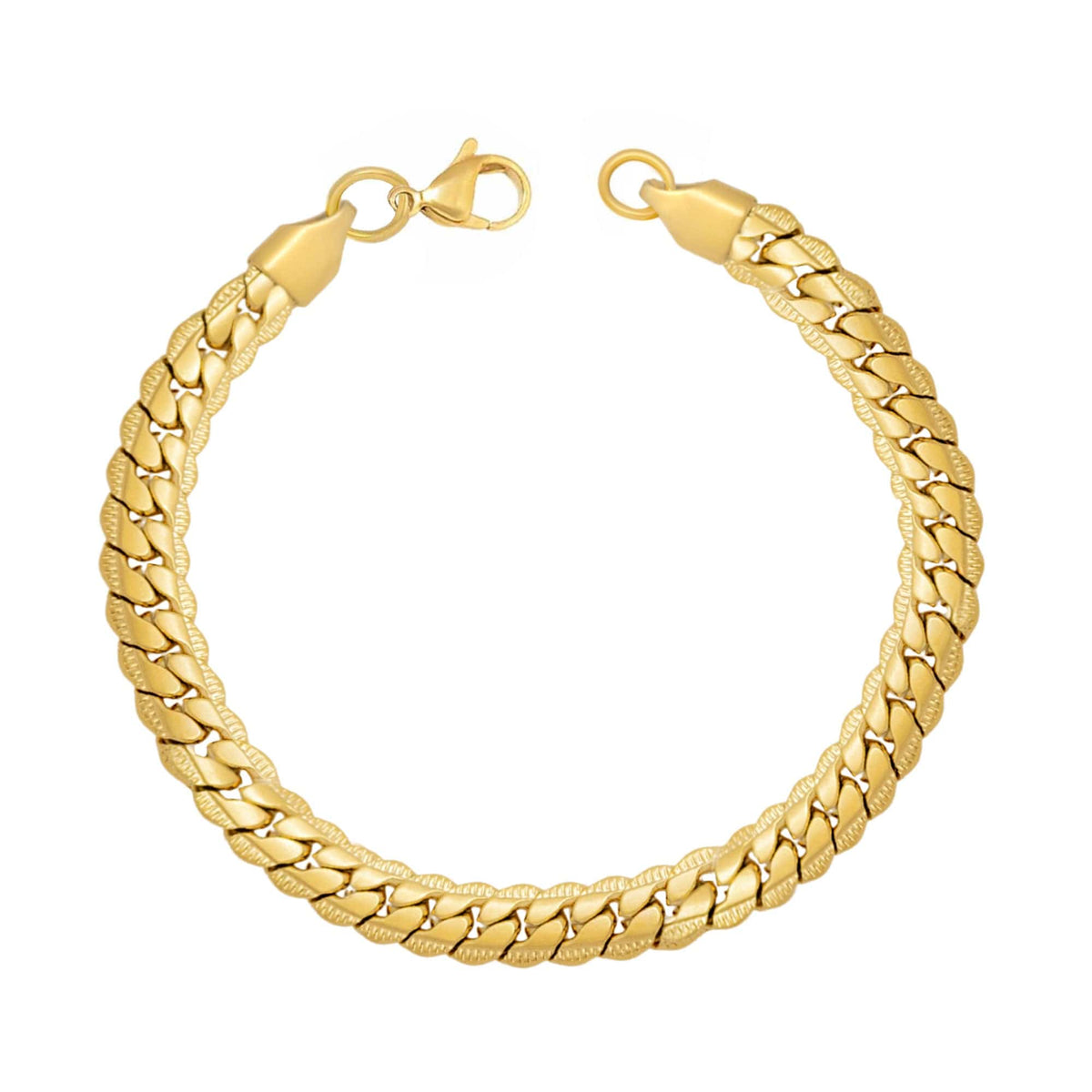 BohoMoon Stainless Steel Cardi Bracelet Gold / Small