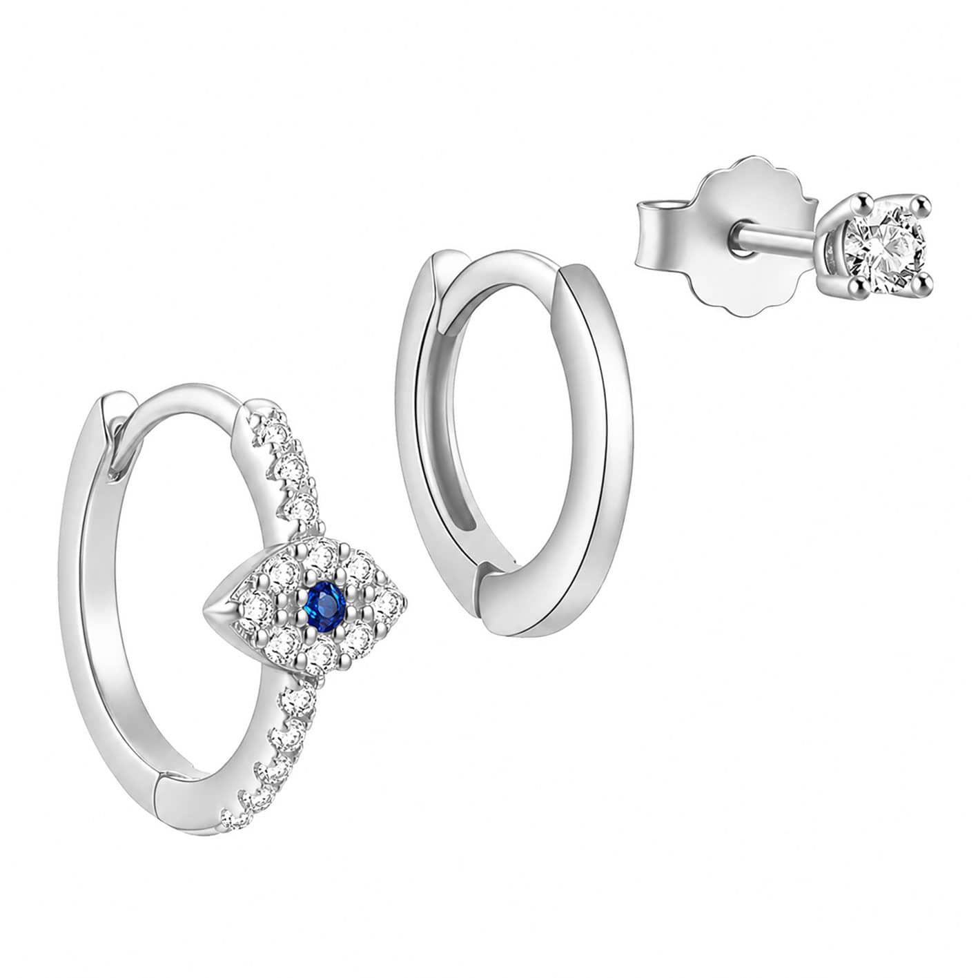 Bohomoon Stainless Steel Carefree Earring Set