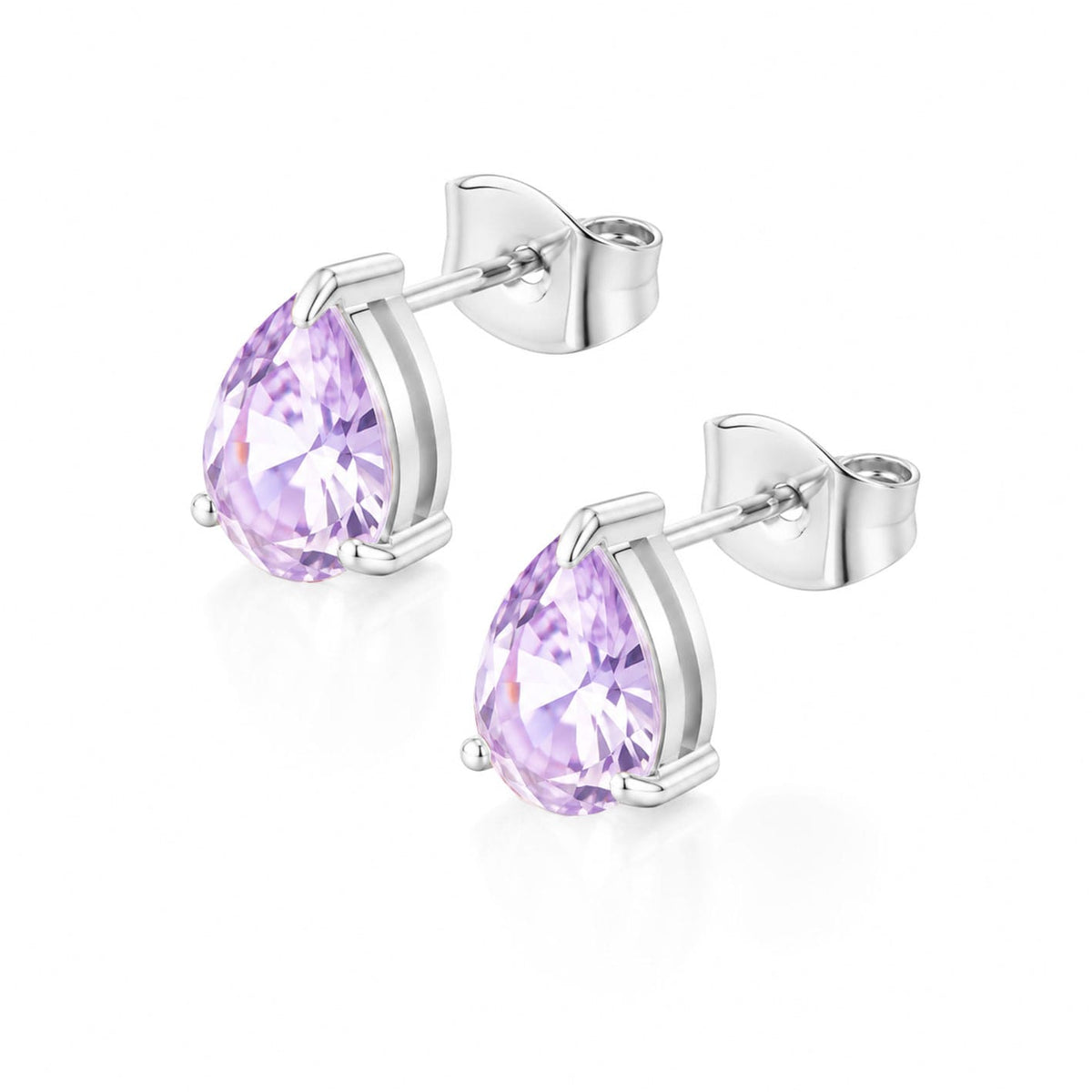 Bohomoon Stainless Steel Carli Pear Stud Earrings