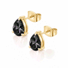 Bohomoon Stainless Steel Carli Pear Stud Earrings