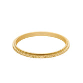 BohoMoon Stainless Steel Carly Ring Gold / US 4 / UK H / EUR 46 / (xxsmall)