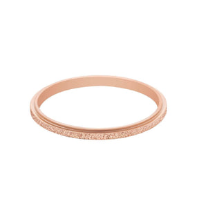 BohoMoon Stainless Steel Carly Ring Rose Gold / US 3 / UK F / EUR 44 / (midi)