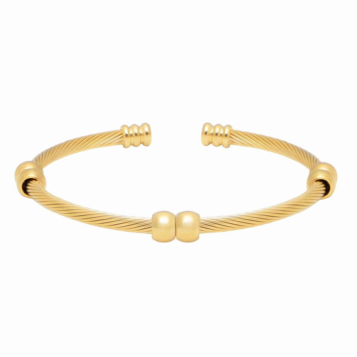 BohoMoon Stainless Steel Catherine Cuff Bracelet Gold
