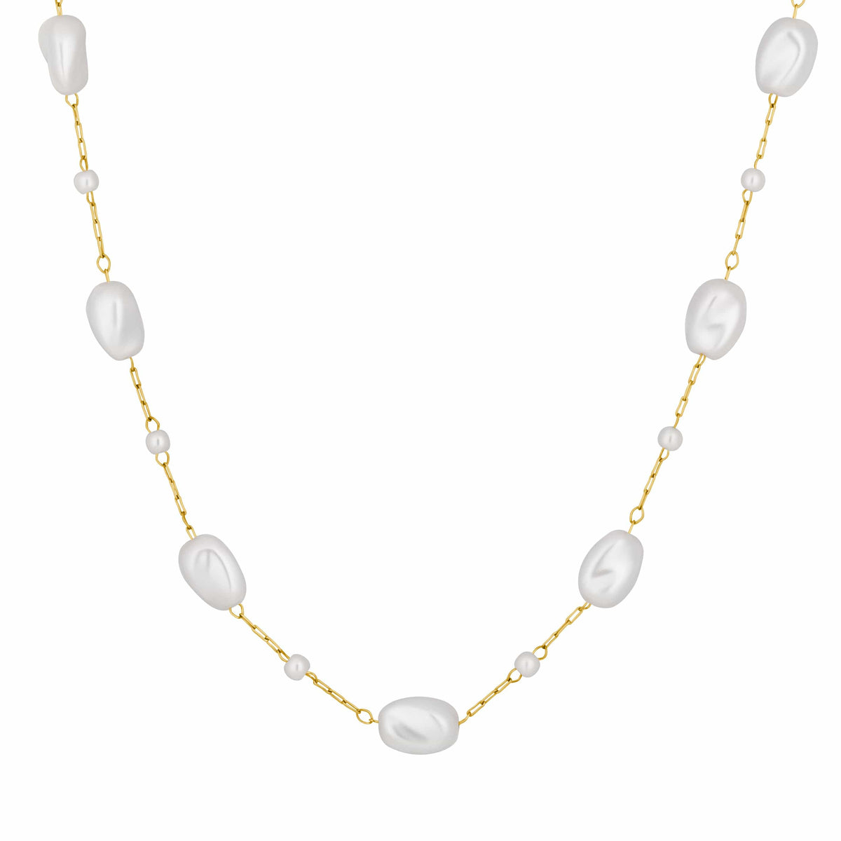 Bohomoon Stainless Steel Cayenne Pearl Choker