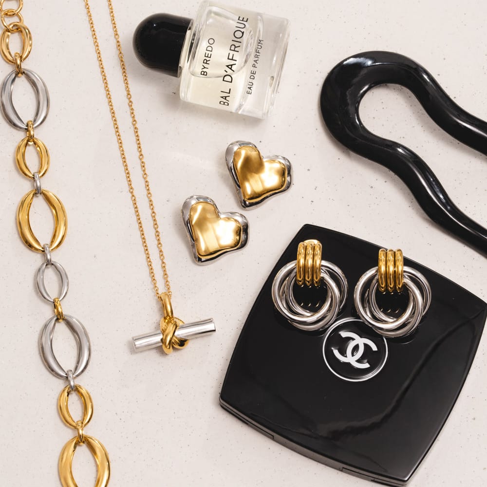 Bohomoon Stainless Steel Cece Stud Earrings