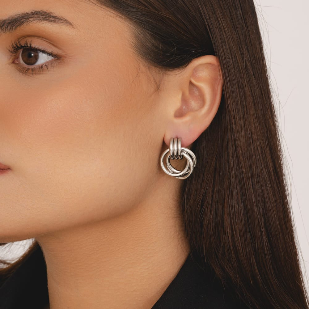 Bohomoon Stainless Steel Cece Stud Earrings