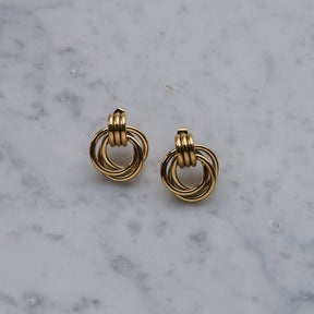 Bohomoon Stainless Steel Cece Stud Earrings