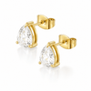 Bohomoon Stainless Steel Chantelle Pear Stud Earrings