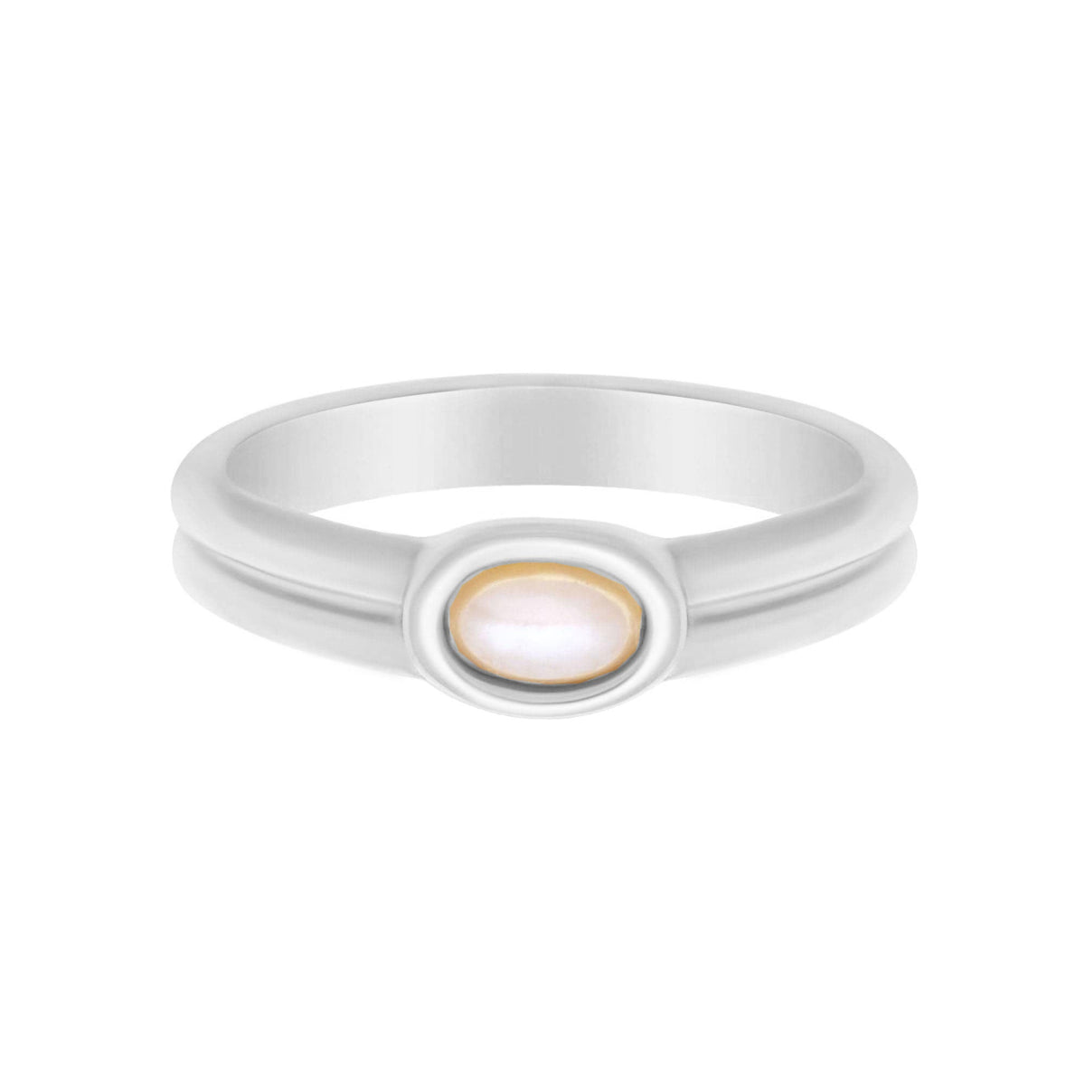 Bohomoon Stainless Steel Charlotte Pearl Ring