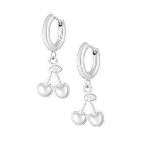 Bohomoon Stainless Steel Cherise Hoop Earrings