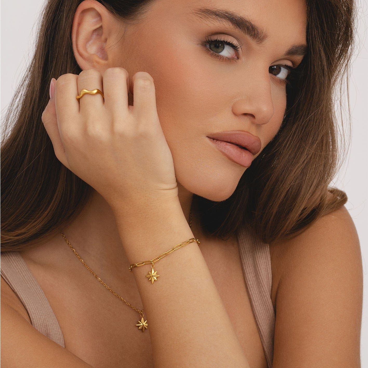 Bohomoon Stainless Steel Christmas Bracelet