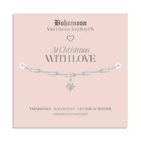 Bohomoon Stainless Steel Christmas Bracelet