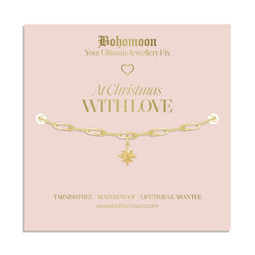 Bohomoon Stainless Steel Christmas Bracelet