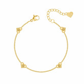 Bohomoon Stainless Steel Clara Heart Bracelet