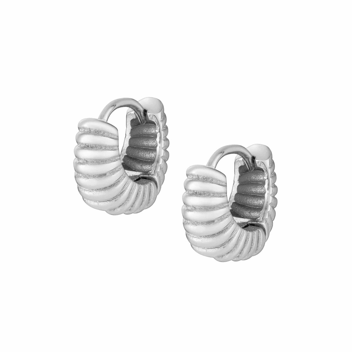 Bohomoon Stainless Steel Clary Hoop Earrings