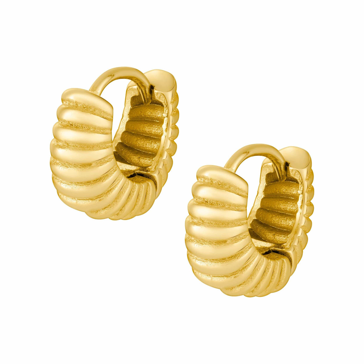 Bohomoon Stainless Steel Clary Hoop Earrings
