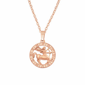 BohoMoon Stainless Steel Classic Zodiac Necklace