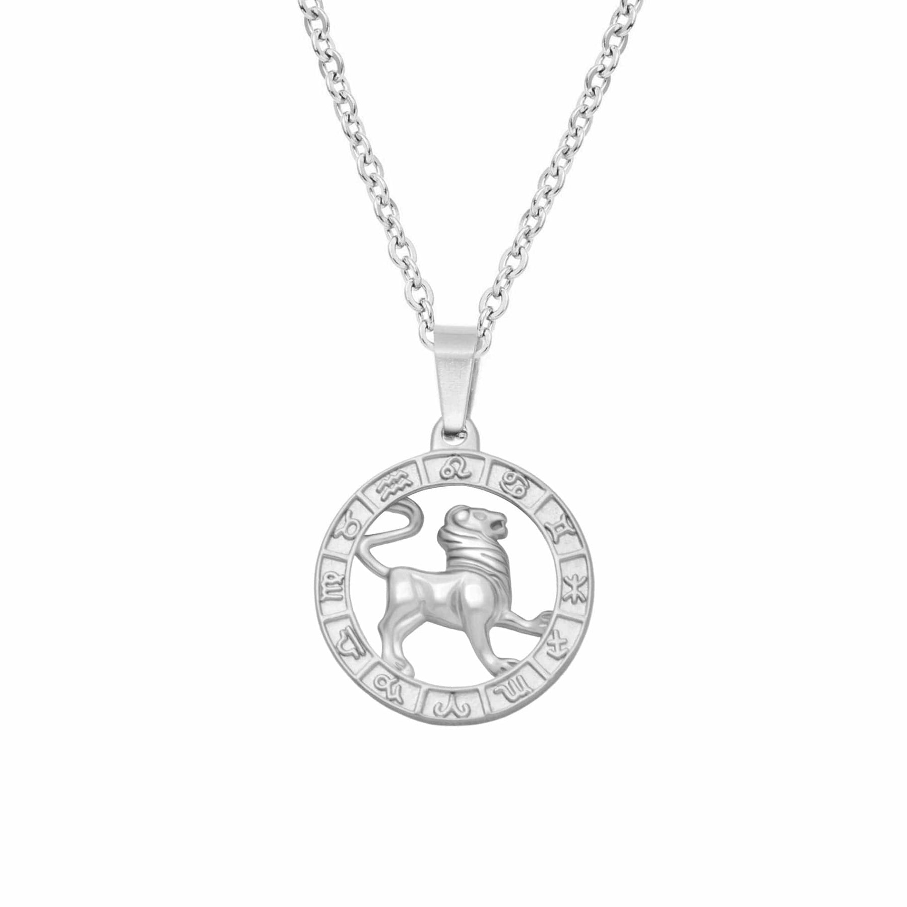 BohoMoon Stainless Steel Classic Zodiac Necklace