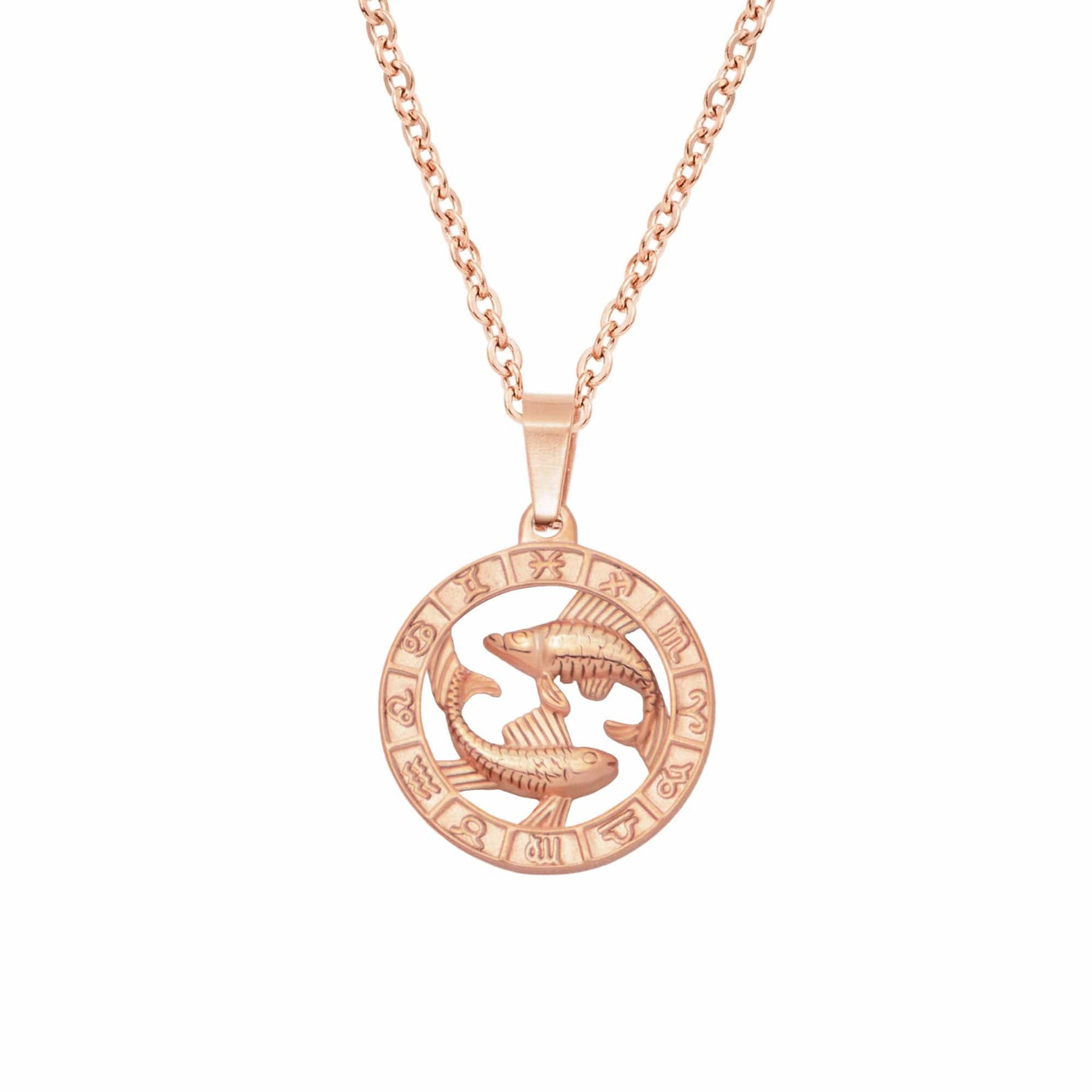BOHOMOON Classic Zodiac Necklace Waterproof Tarnish Free Stainless