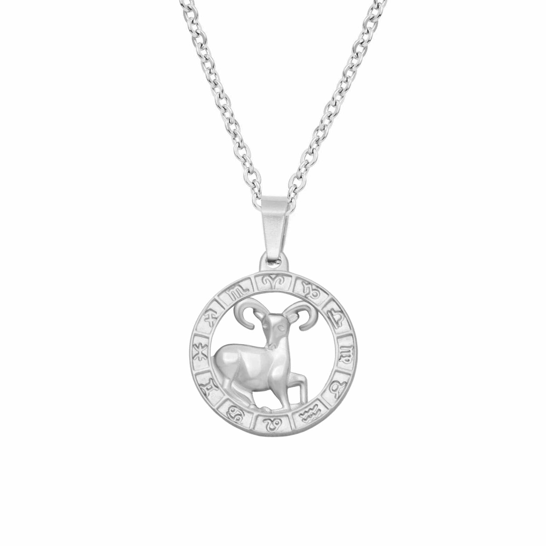 BohoMoon Stainless Steel Classic Zodiac Necklace