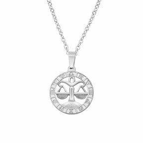 BohoMoon Stainless Steel Classic Zodiac Necklace