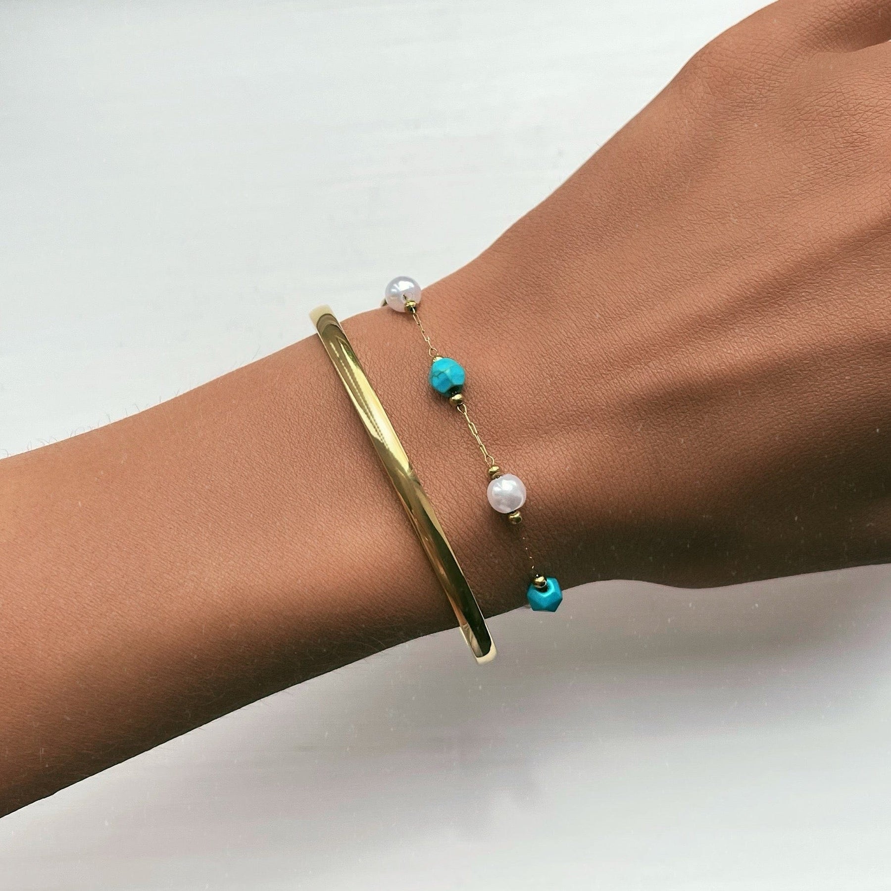 Bohomoon Stainless Steel Cloud Bracelet