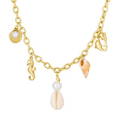 Bohomoon Stainless Steel Coast Pearl Necklace
